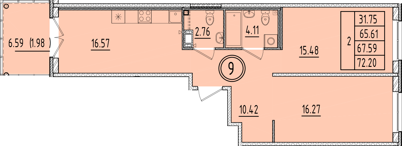 ОК 6.4. корпус 1 квартира 9