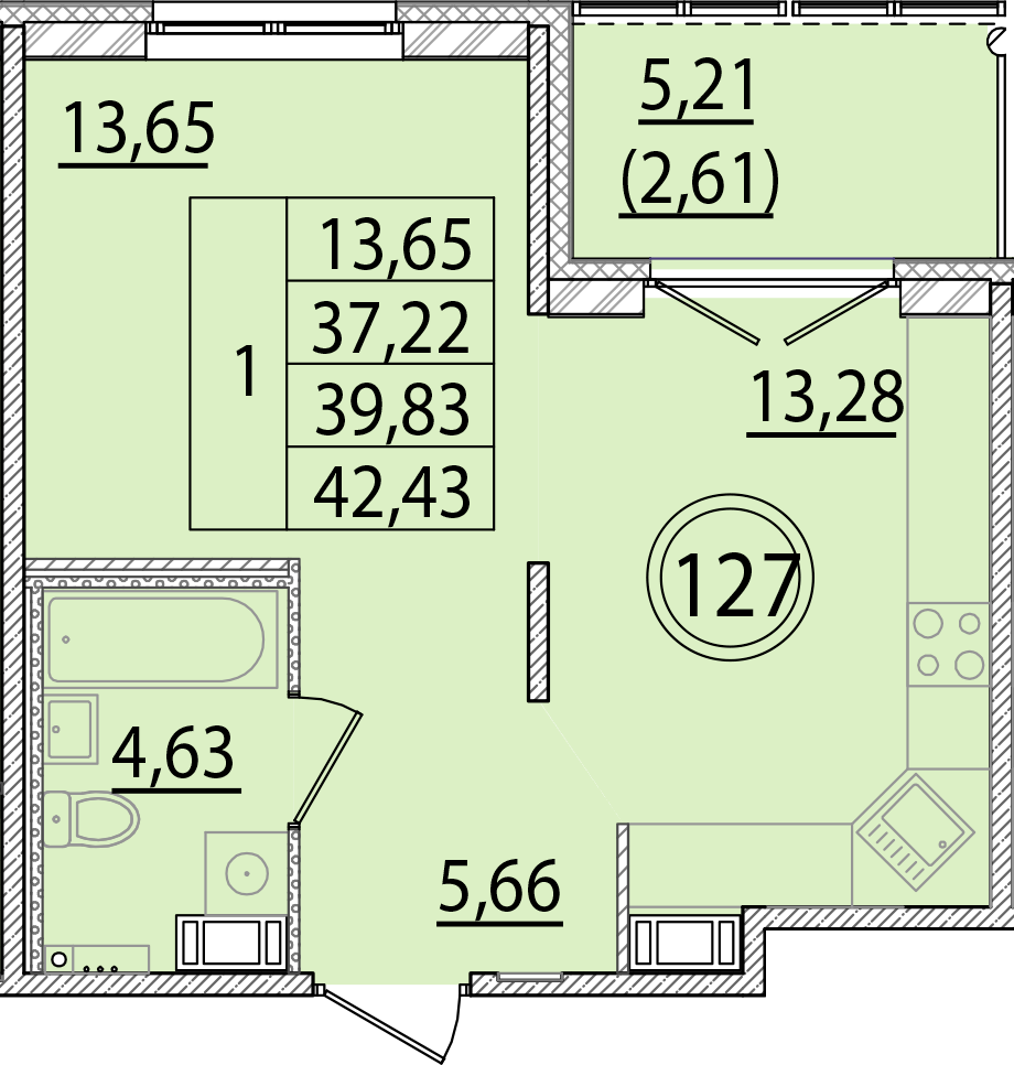 ОК 15 корпус 2 квартира 127
