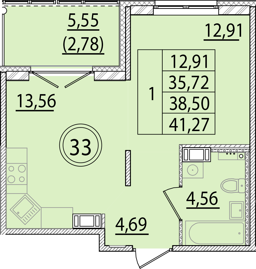 ОК 15 корпус 2 квартира 33
